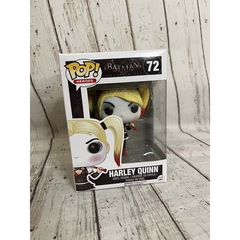 Funko Pop! Heroes Harley Quinn Figure - Black, Red, White
